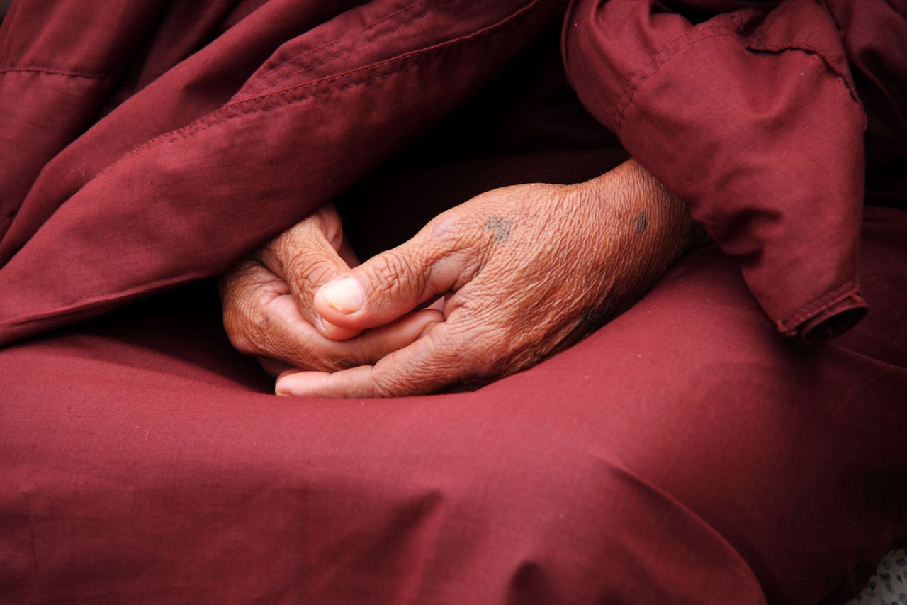 Person Wearing Red Dress Healing From Religious Trauma